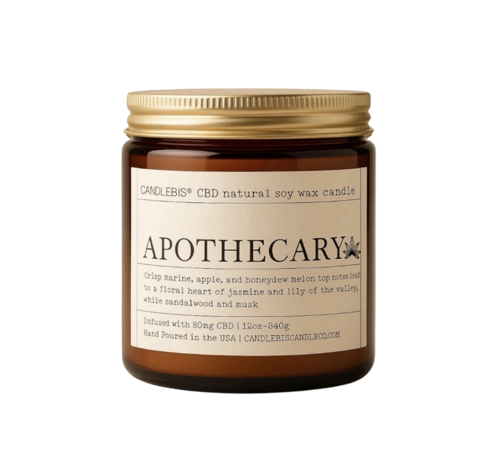 Candlebis CBD Candle / Apothecary 80 mg